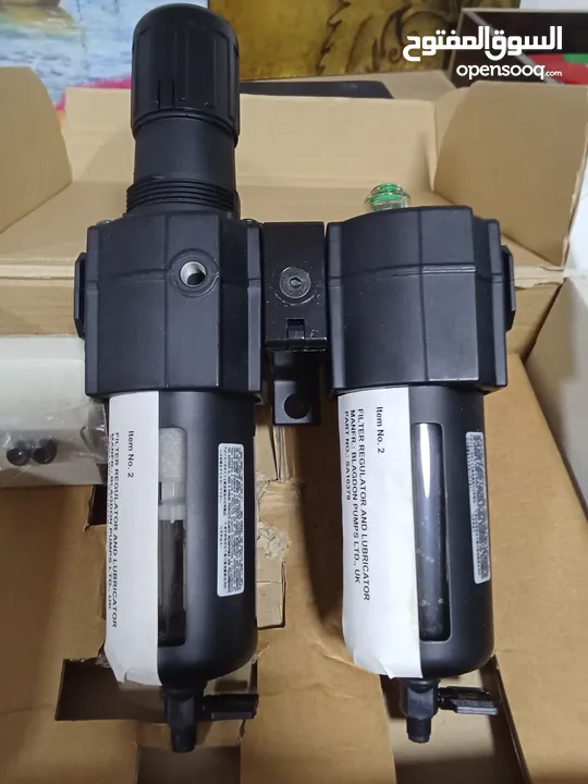 DOUBLP FILTER COPPRESSOR REGULATOR AND LUBRICATOR