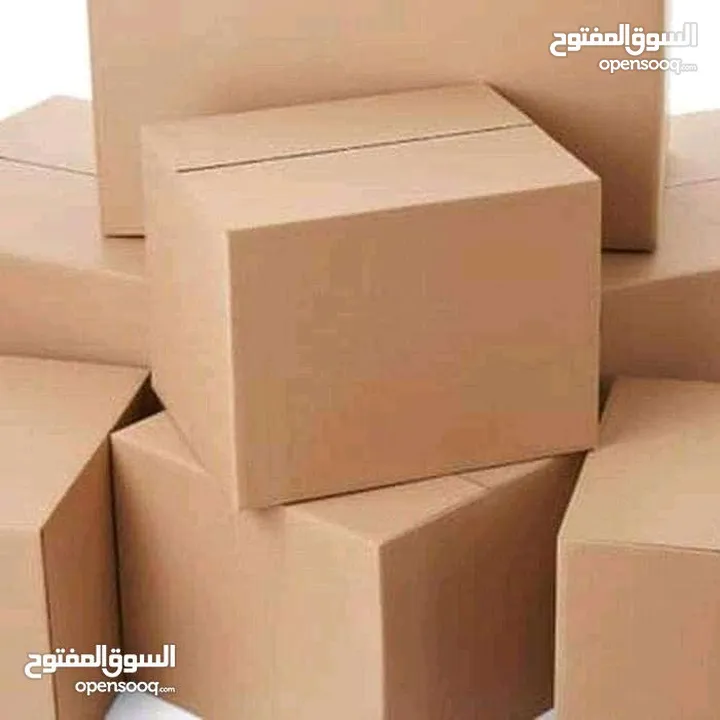 كراتين للبيع للتغليف البضائع في بعمان