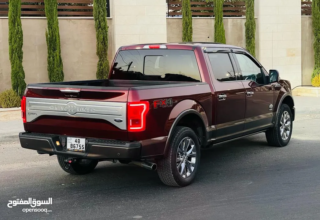 f150 KING RANCH   جديدة بمعنى الكلمة بدون اي حادث