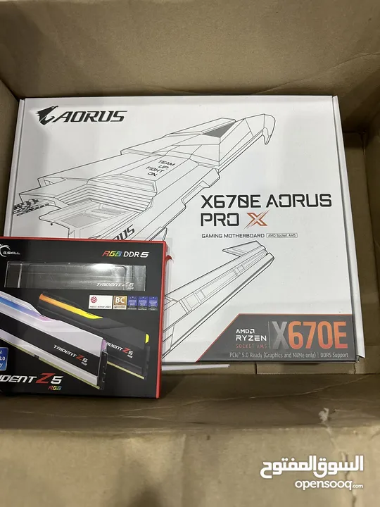 X670 Aorus Pro X & Ram 64GB DDR5