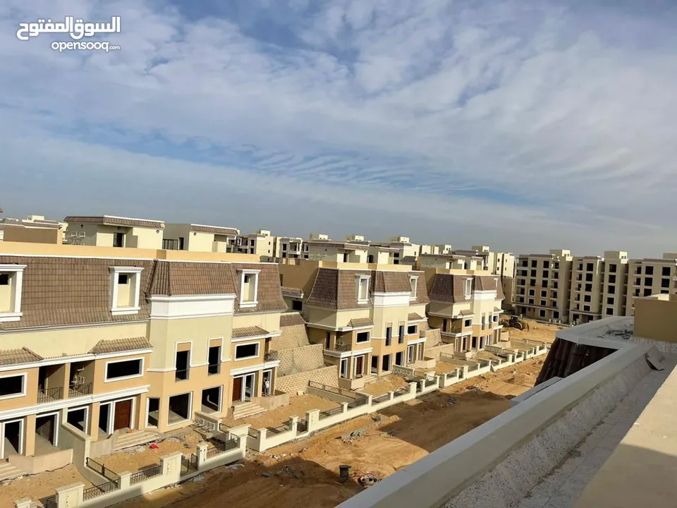 شقه للبيع في القاهره الجديده -Sarai compound بخصم 40% على الكاش و متاح قسط الشقه double view