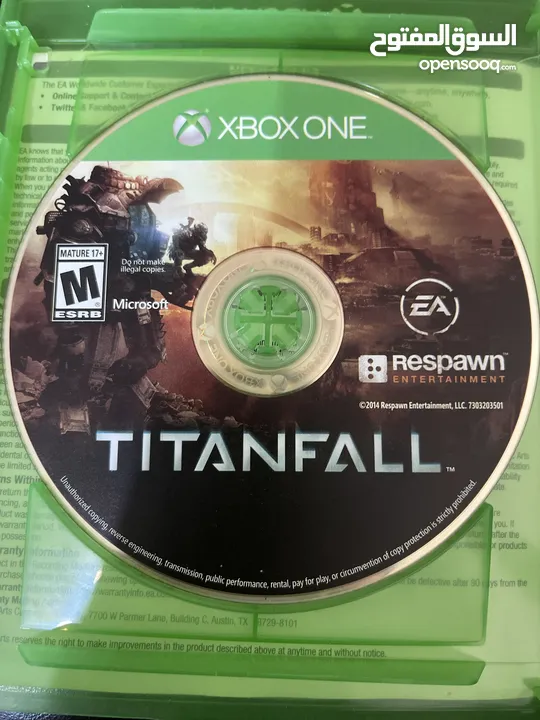 شريط call of duty و Titnfall
