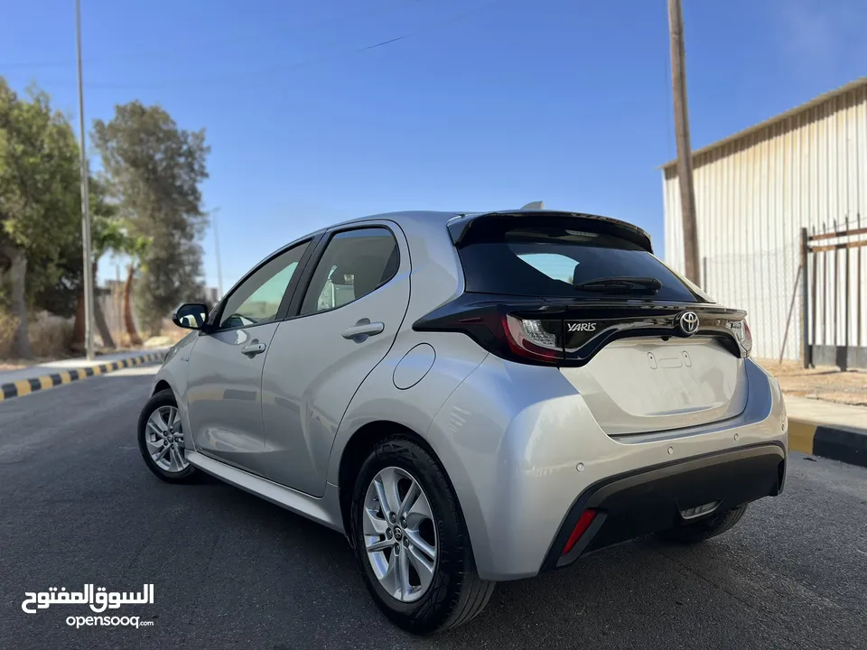 تويوتا يارس 2021 الشكل الجديد هايبرد (ليثيوم )