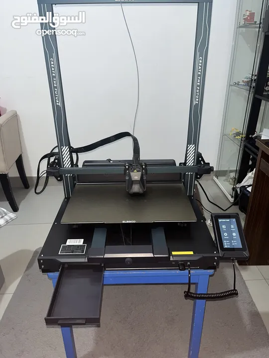 Elegoo neptune 4 max 3d printer with some filament