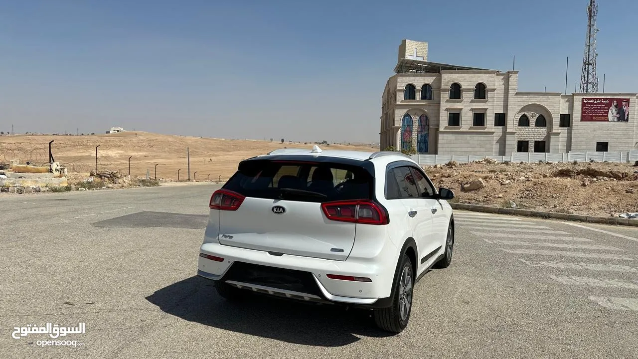 كيا نيرو هايبرد موديل 2018 وارد كوريا كلين تايتل فحص كامل.  Kia Niro hybrid 2018 Korean spec.