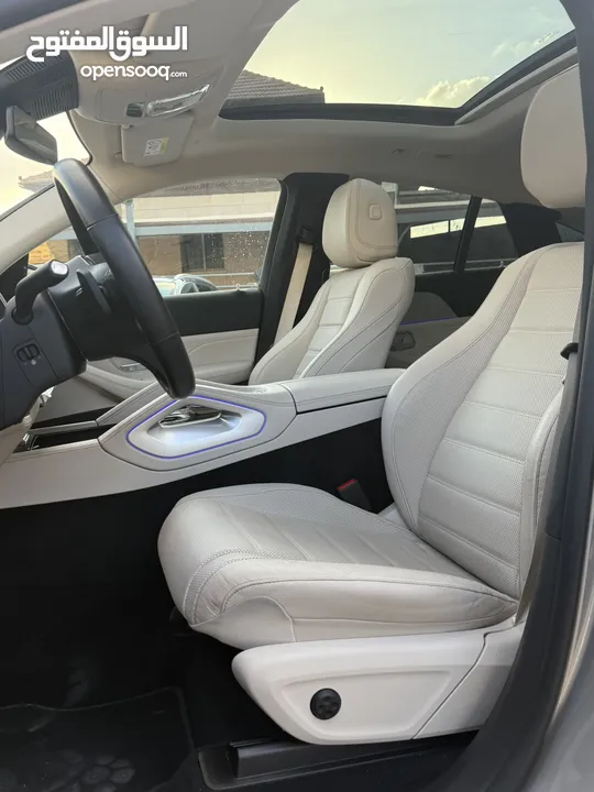 مارسيدس GLE 350e ترخيص 2022 محرك 2000 هايبرد plug in/يقطع على الشحنه 99 كيلو متر