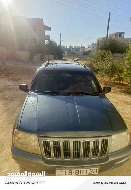 جيب شروكي 2001 بحاله جيده جدا قابل للتفاوض