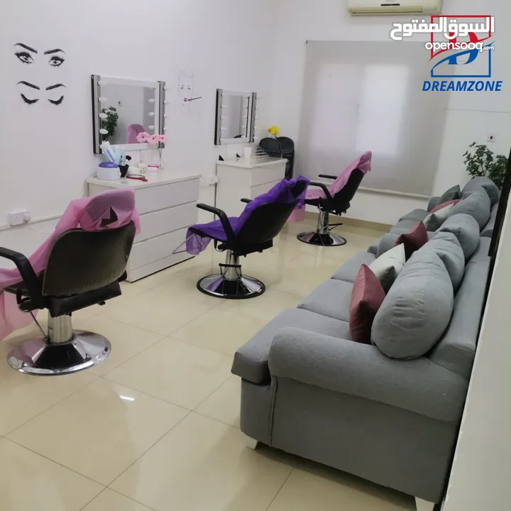 For Sale Fully Equipped Ladies Salon and Spa in Riffa Hajiyat Road Inclusive of CR and Staff