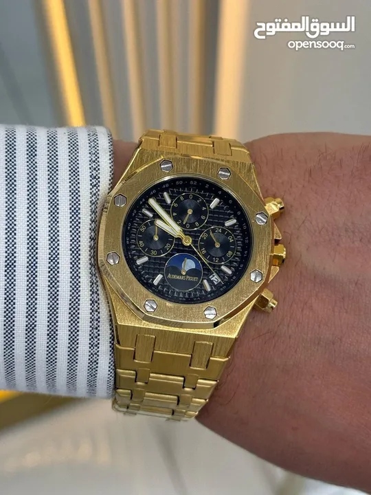 Audemars Piguet  أوديمار بيغيه ساعة فاخرة تجمع بين الحرفية السويسرية والتصميم الأنيق