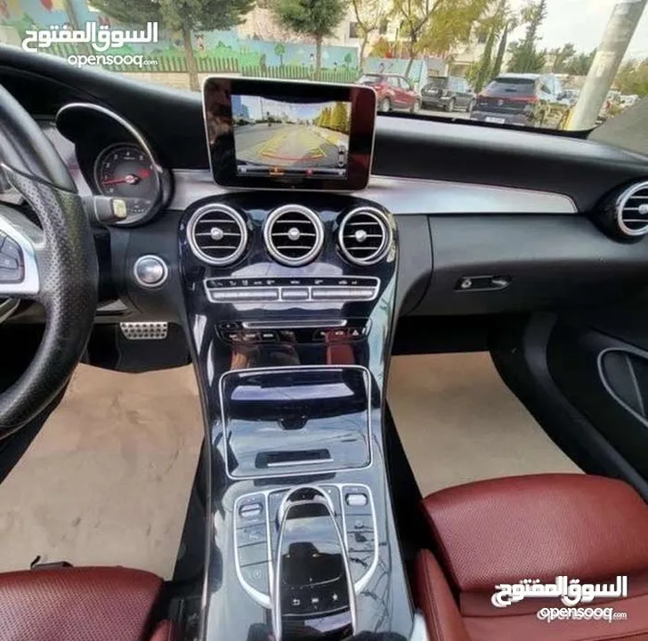 مرسيدس C180 كوبيه بحالة الوكالة AMG كت اصلي وارد غرغور