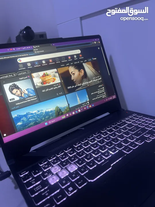 لابتوب ايسوس قيمنق تف 15 حالة وكالة سعر حرق asus tuf f15 gaming laptop for sale amazing condition