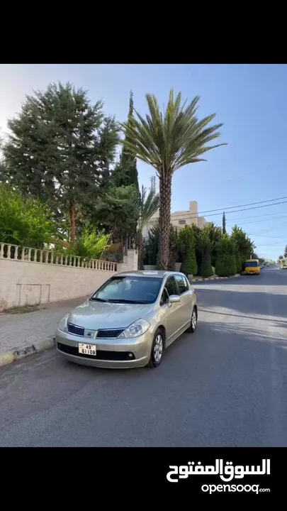 نيسان تيدا 2006 ((((ياباني اصلي))))تمشي 250 بلتنكة