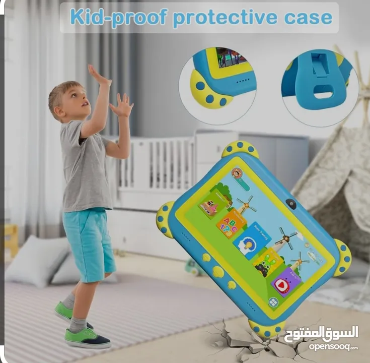 بلاك فيو تاب 50للأطفال TAB 3 KIDS مع هدية