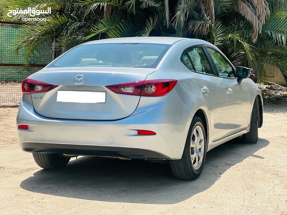 # MAZDA 3 ( YEAR - 2019) SINGLE USER SILVER COLOUR SEDAN CAR FOR SALE