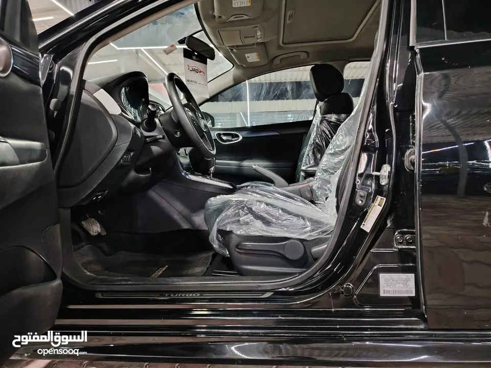 Nissan Sentra 1.6 Turbo Full Option Sunroof سانترا فتحة سقف فل مواصفات تيربو