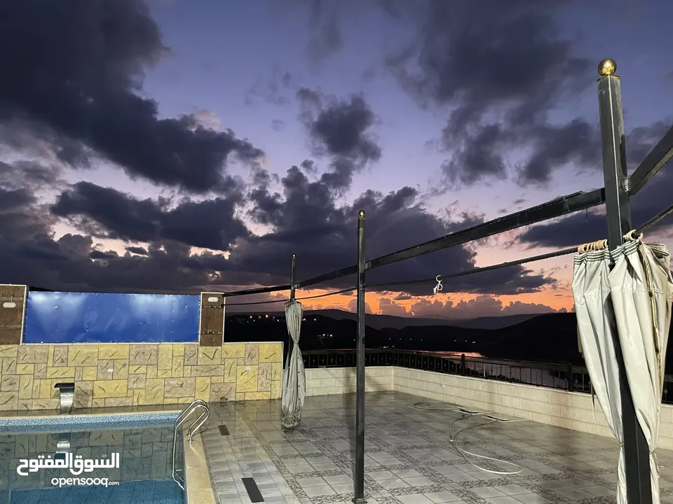 شالية ومزرعة تل زرعه سد وادي العرب