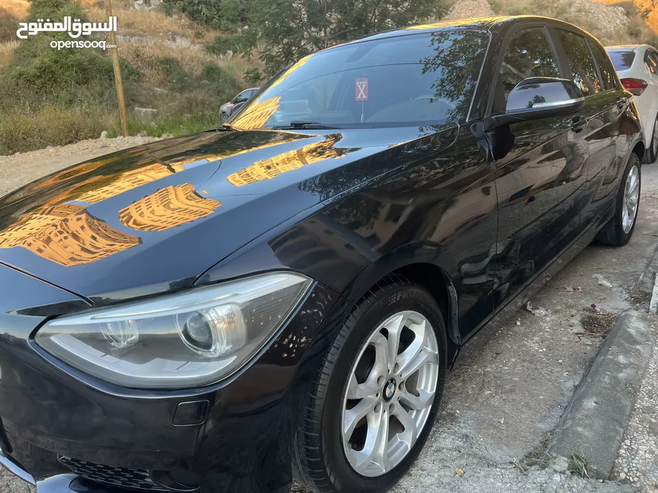 سيارة بي ام دبليو المانية من طراز BMW116i موديل 2016 \ ترخيص 2015