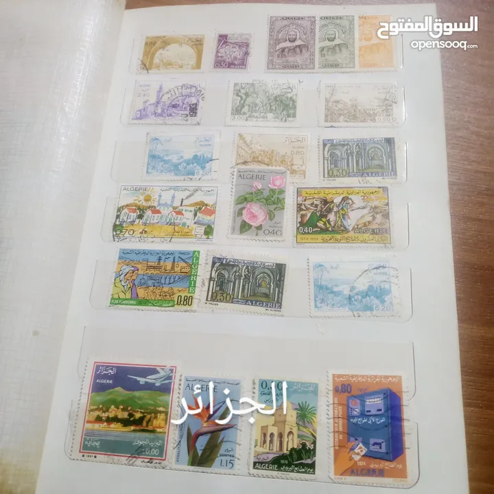 مجموعة طوابع مميزة جدا للبيع دفتر مرتب بعضها عمره اكثر من 100 عام وبسعر مميز جدا تابع الصور المرفقة