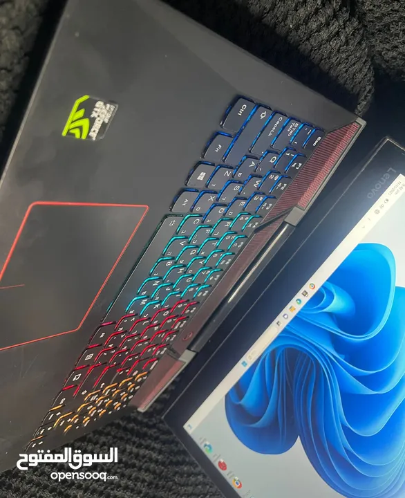 لابتوب جيمنج Lenovo legion بحالة ممتازة فقط 1500 شيكل