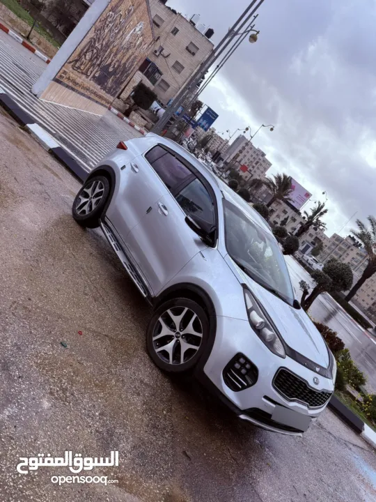 كيا سبورتاج جي تي لاين2017 فل الفل 4*4