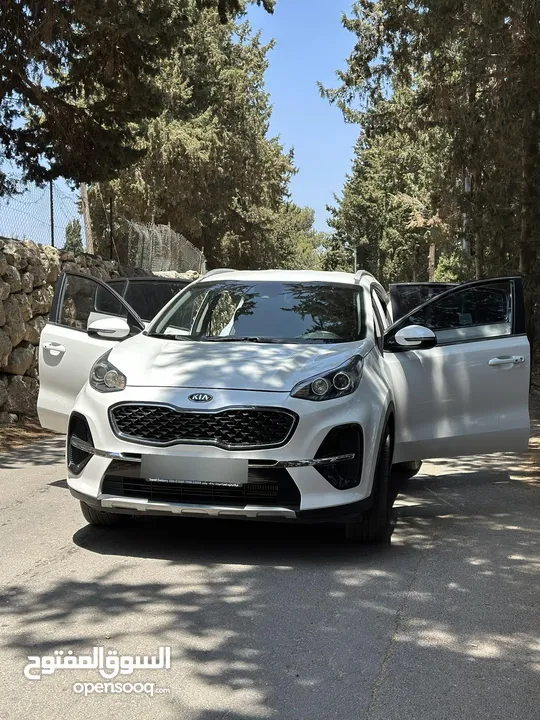 جيب سبورتاج 2020/12 تامين ترخيص لشهر 19/1/2026 حالة ممتازة جدا 60 الف عداد على الكاش سعر بنزل