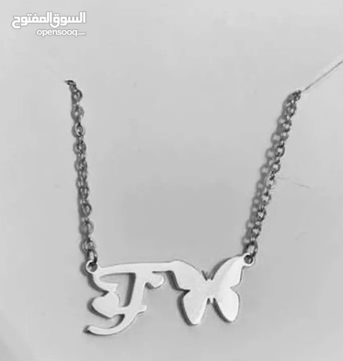 ‎تفصيل سنسال فضة عيار 925