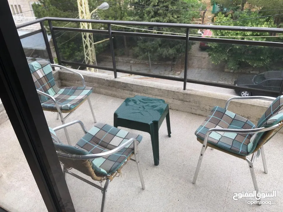 Fully furnished apartment in bhamdoun (aley ) 20 min from beirut