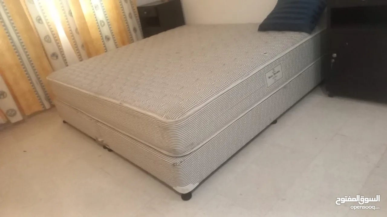 King size, Queen size Bed with Base