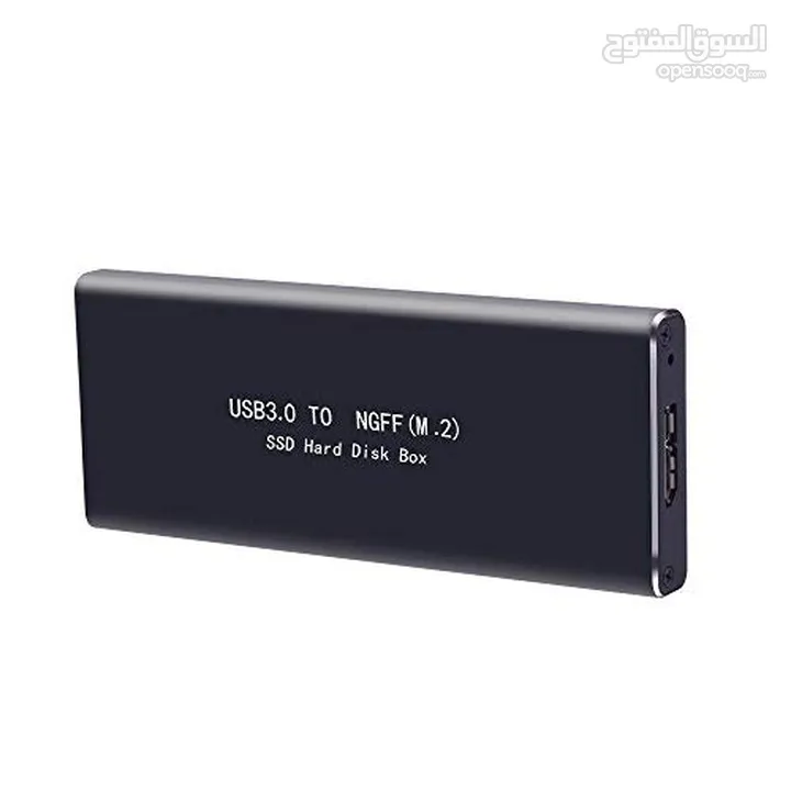 SSD HARD DISK BOX EXTERNAL CASE USB 3.0 NGFF(M.2)حافظة هادريسك اسس دي خارجية 