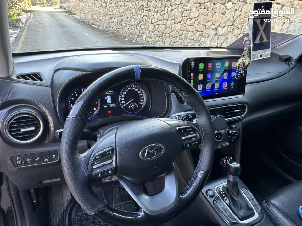 هيونداي كونا 2020 عداد قليل في حالة الشركة فل اضافات عدا فتحة وبسعر مميز عالكاش