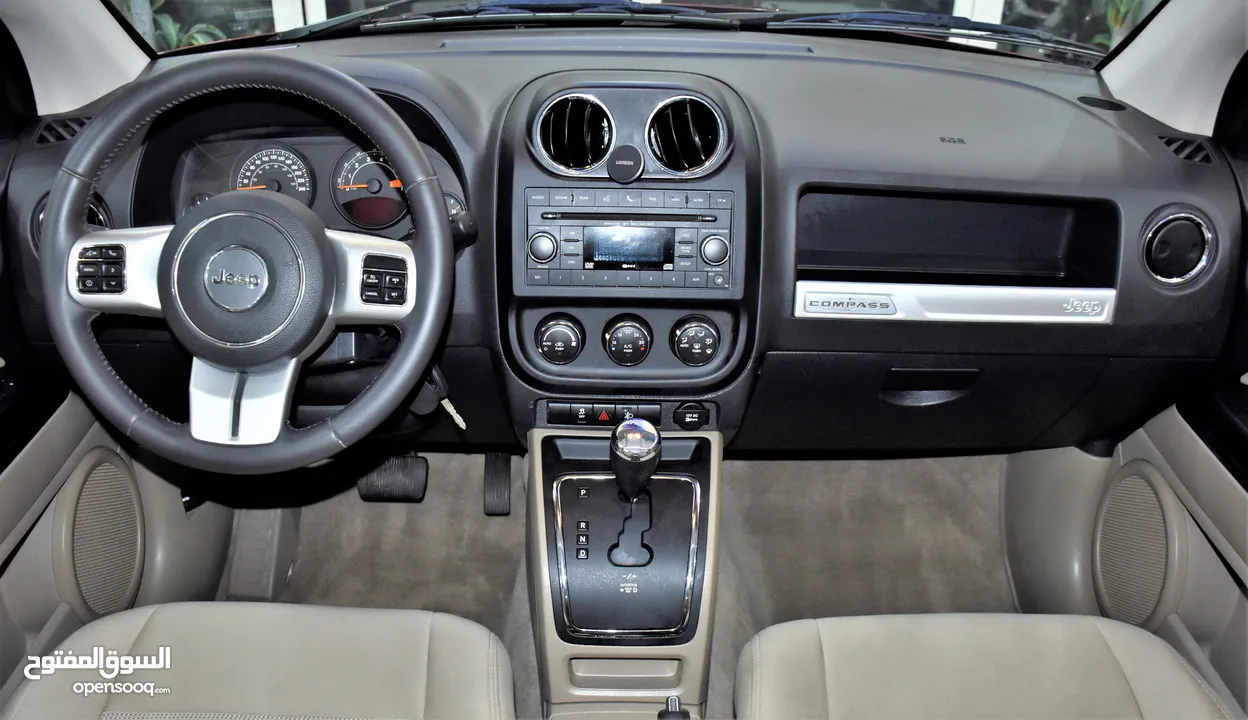 Jeep Compass ( 2016 Model ) in Red Color GCC Specs