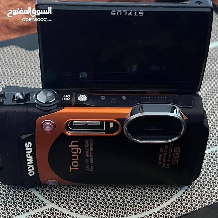 $ SALE! Olympus TG-860 Rare Shockproof, Tough, WaterProof with Stylus screen perf condition