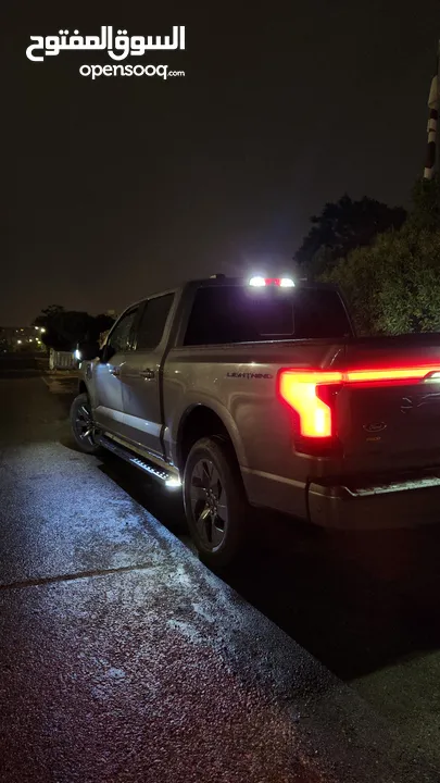 f150 lightning 2022 lariat fully loaded فحص كامل