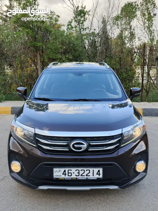 GAC GS3 جاك  موديل 2022 فحص كامل7 جيد ماشية ك 6  الف كيلو غرفة لون بني بحالة الوكالة محرك 1500 cc تي