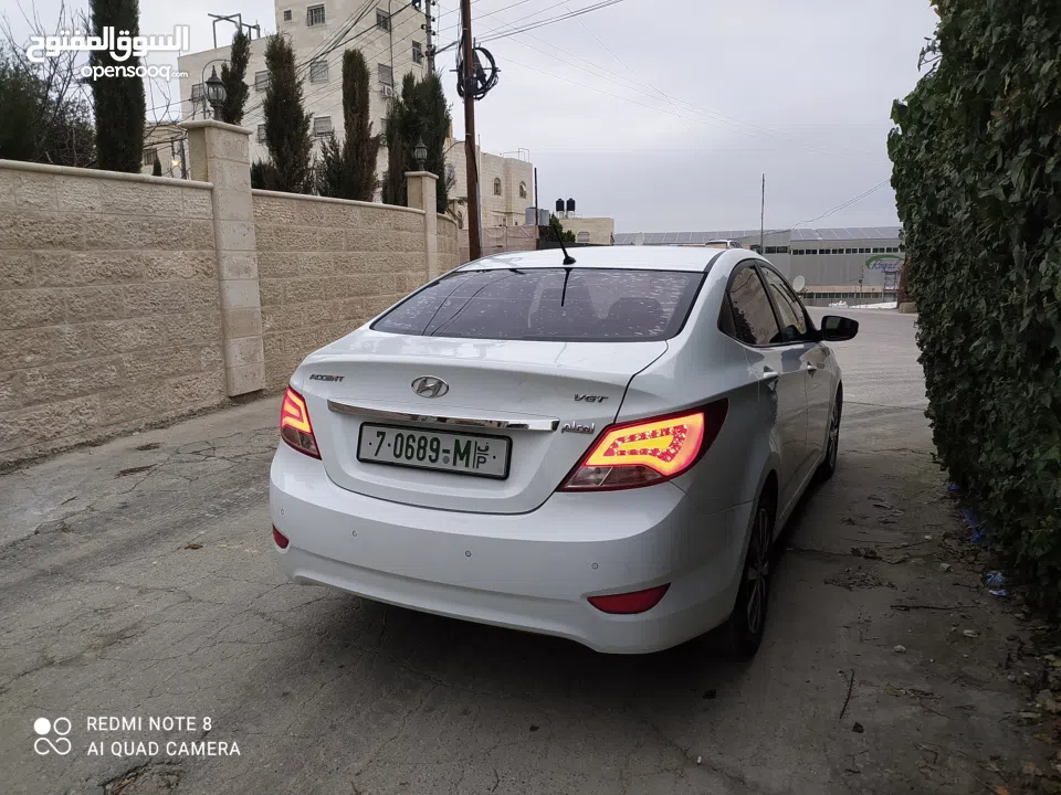 اكسنت ديزل/ترخيص 16/اتوماتيك خصوصي/فل الفل بدون فتحه  فحص كراتين