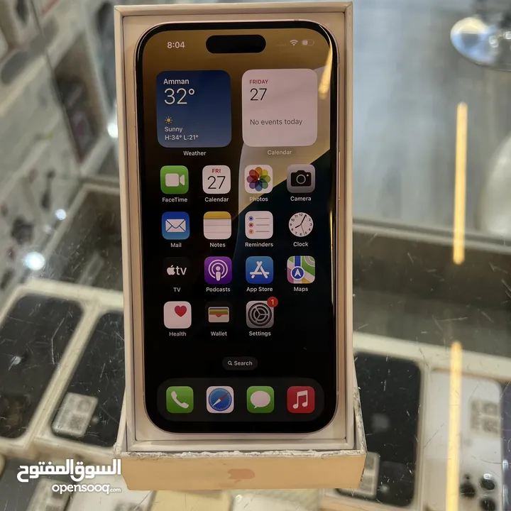 iPhone 15 128GB / Battery : 92% كرتونة وارد شرق أوسط  كفالة ابل : 30:10:2025