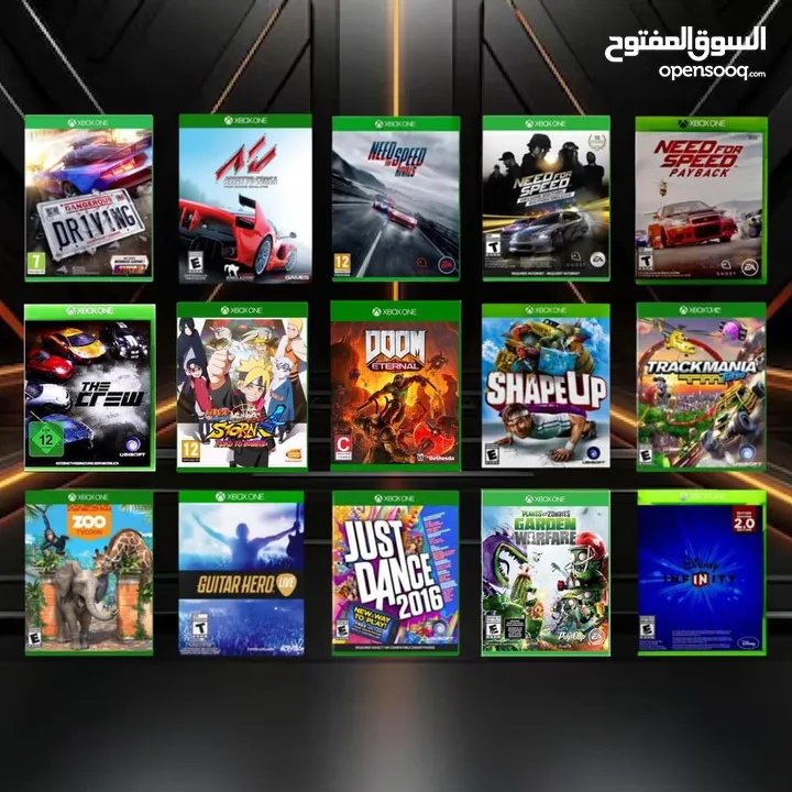 Xbox series x & one x/s Game CD’s أقراص العاب اكس بوكس