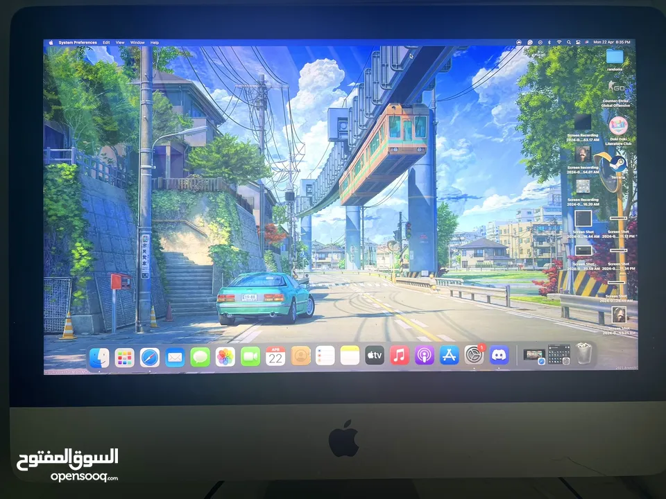 iMac Mac OS Monterey retina 4k 21.5 inches, (late 2015)