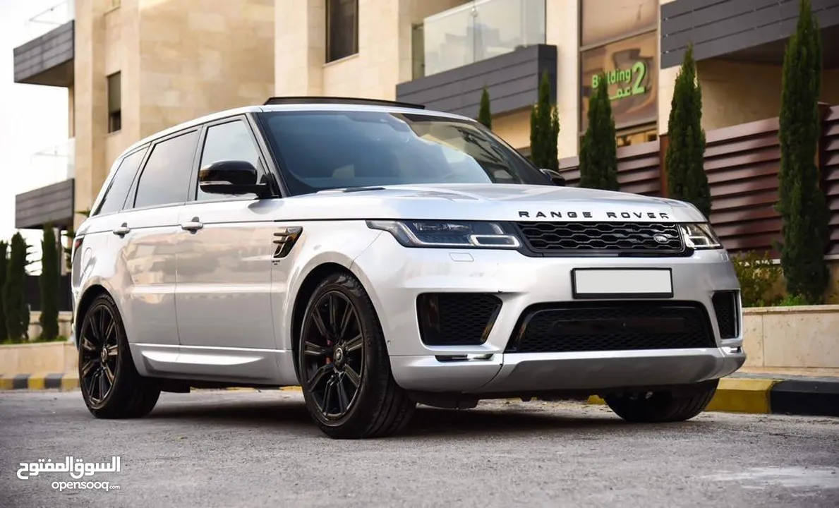 ( قابل للبدل )Range Rover sport P400e Hse 2019 فحص كامل 7جيد