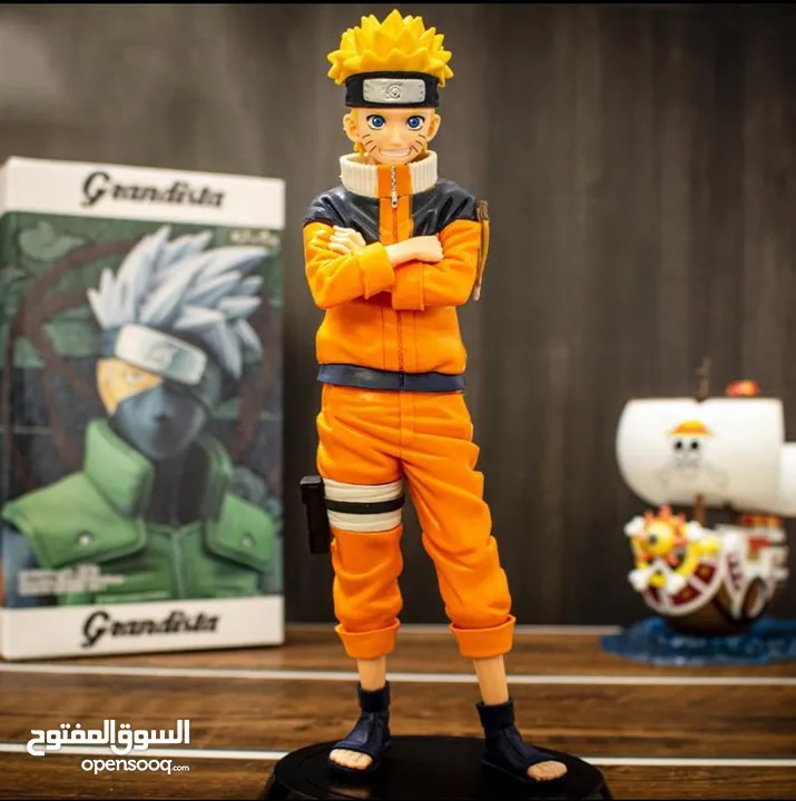 Naruto Anime Figures Shippuden Model PVC Toys Big Size