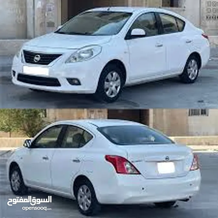 نيسان صني 2012 استعمال قليل جدا.. بحالة ممتازة زي ما اشتريتها من 10 سنوات حسلمها
