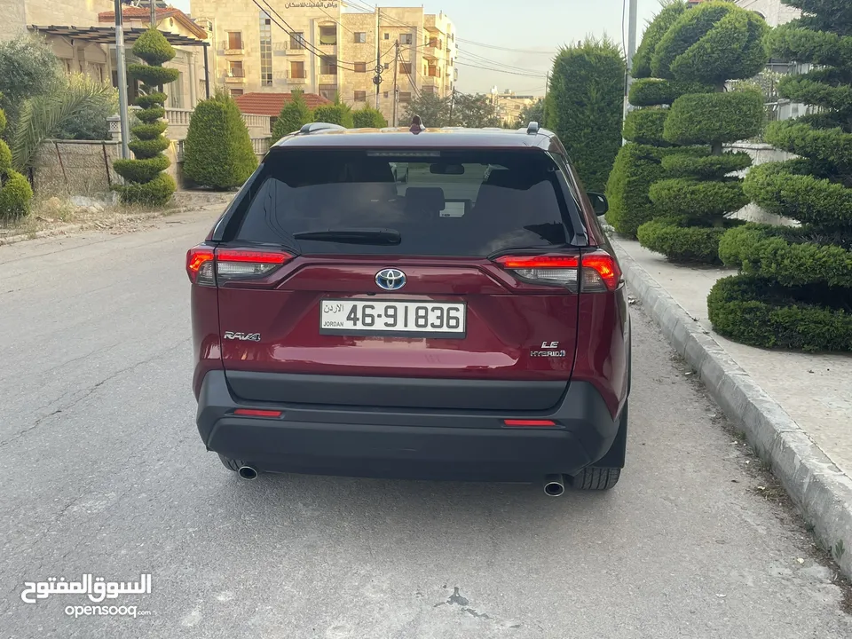 تويوتا راف فور 2024 فحص كامل مرفق بالصور جمرك جديد لون خمري مميز داخليه أوف وايت كاش وأقساط