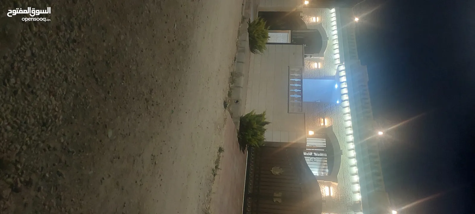 بيت مفروز 4 واجهات  حجر