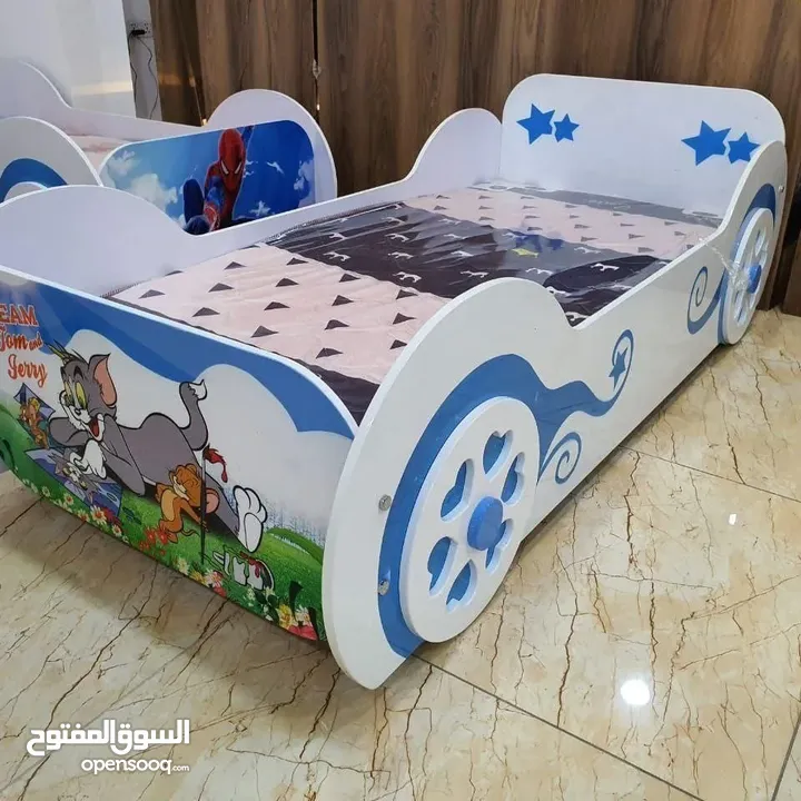 سرير سيارة رسوم