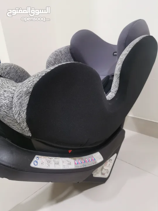 Car seat Evenflo isofix convertible كرسي سيارة مع مثبت ايزوفيكس