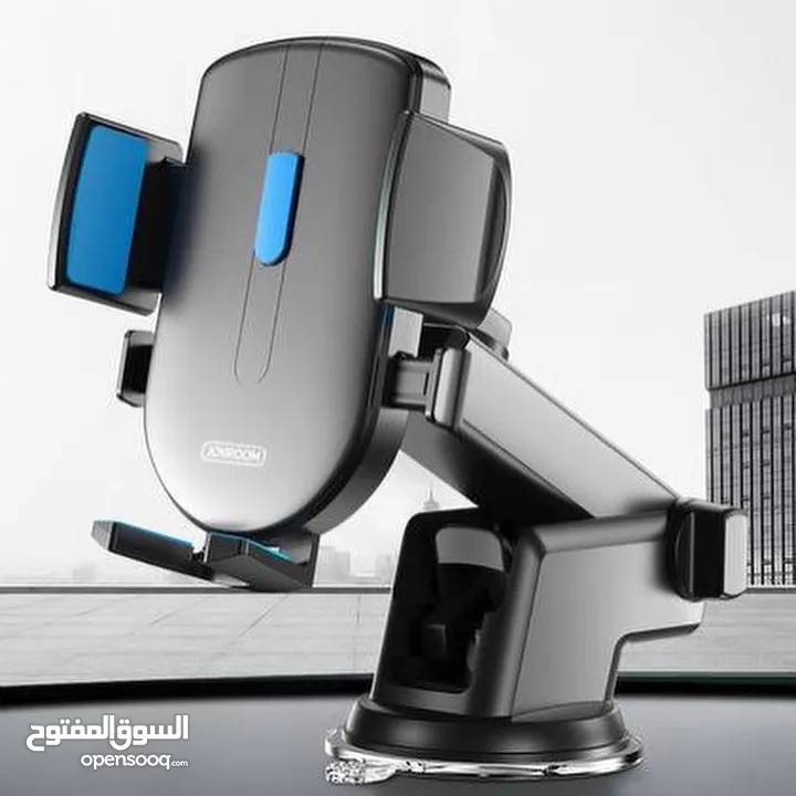 حامل هاتف السيارة ماركة  JOYROOM & WIWU الأكثر مبيعا و الاحترافي؛ تقنية الشفط لتثبيت الحامل...