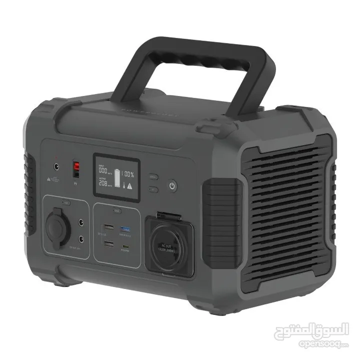 شحن / مولد شنطة - Powerology 500W Generator بسـعة 140,400mAh