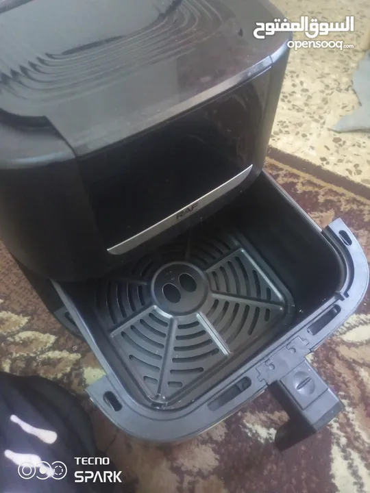 اعلان مقلاة هوائيّة بحالة تلوكالة للبيع جيدة جدا مقلاة هوائيّة  للبيع 25 للضرورة للبيع جيدة جدا