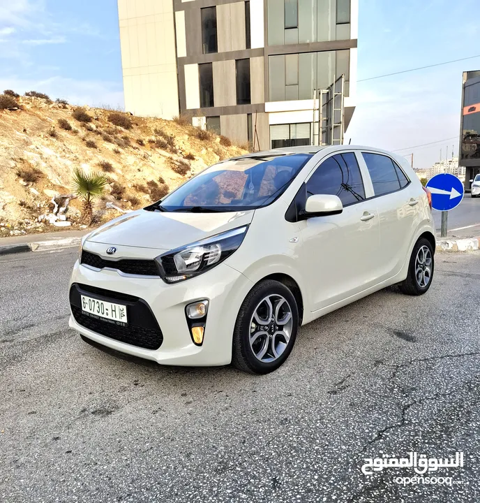 كيا مورنينج 2020 عداد 39 دهان الشركة ولا غرام بويا