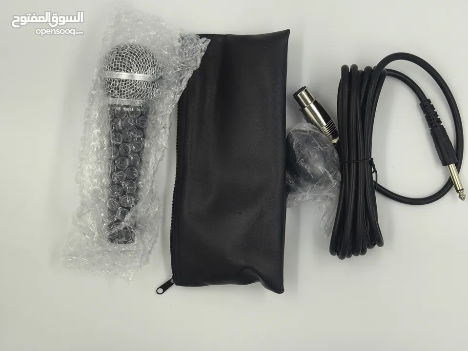 للبيع: مايكروفون احترافي SM58 – الصوت الأسطوري! والسعر الممتاز
